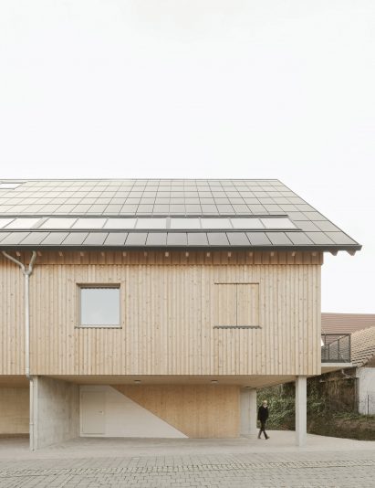 Exterior image of Straw Bale House