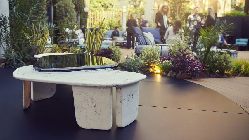 Thames table by Frederico Peri for Bentley