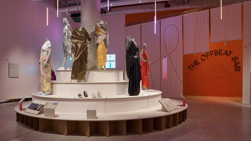 The Offbeat Sari exhibition