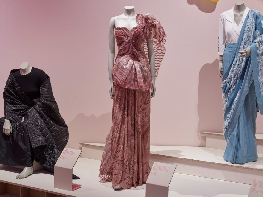 The Offbeat Sari exhibition at the Design Museum