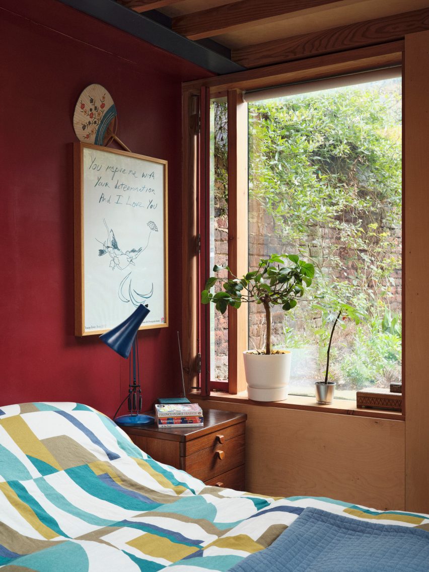 Interior of The Secret Garden Flat by Nic Howett Architect