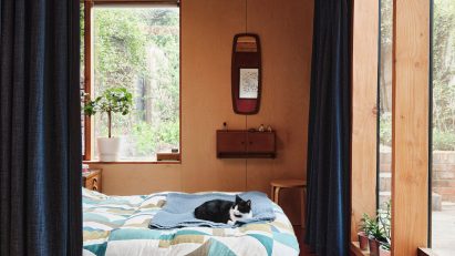 Interior of The Secret Garden Flat by Nic Howett Architect