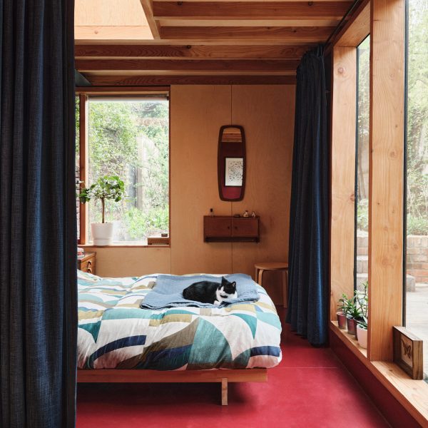 Interior of The Secret Garden Flat by Nic Howett Architect