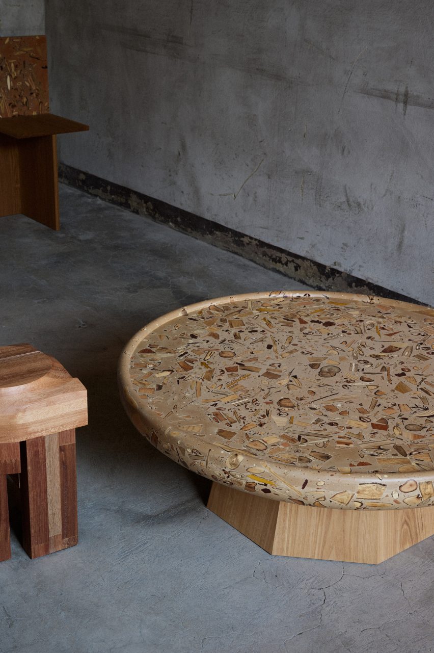 ForestBank table by Yuma Kano