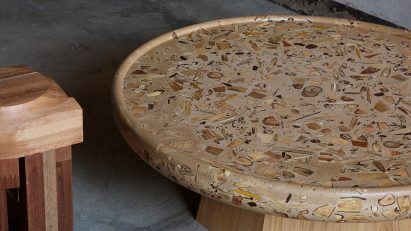 ForestBank table by Yuma Kano