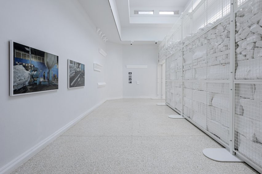 Installation in US pavilion