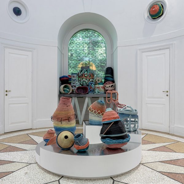 Exhibition at US pavilion Venice architecture biennale