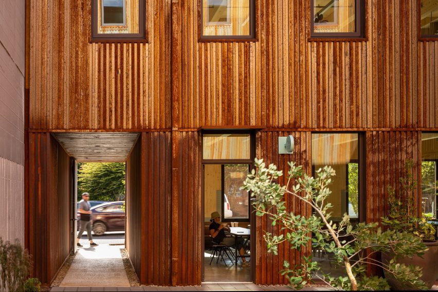Waechter Architecture all wood building oregon