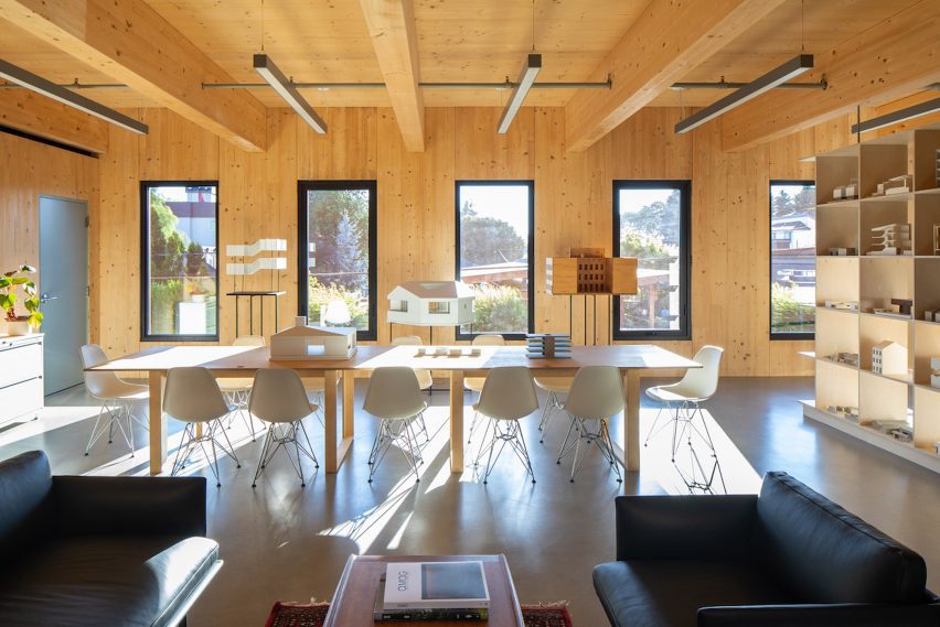 Waechter Architecture all wood building oregon