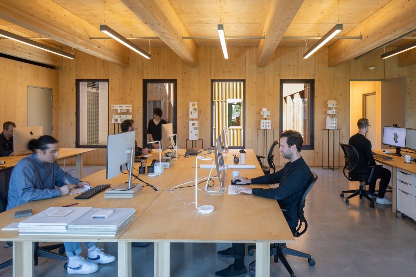 Waechter Architecture all wood building oregon