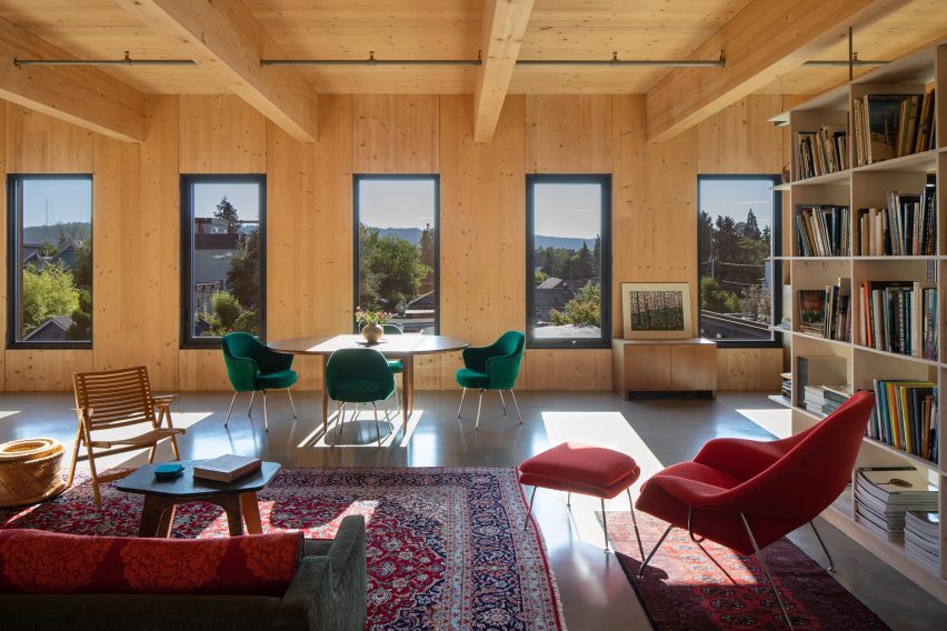 Waechter Architecture all wood building oregon