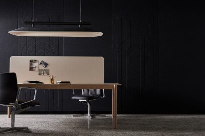 Fuji acoustic ceiling tiles by Woven Image