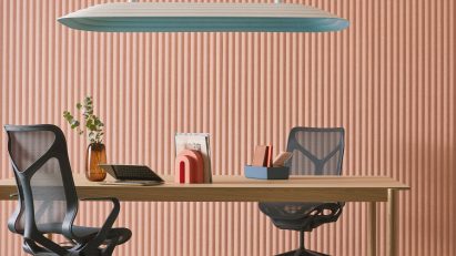 Fuji acoustic ceiling tiles by Woven Image