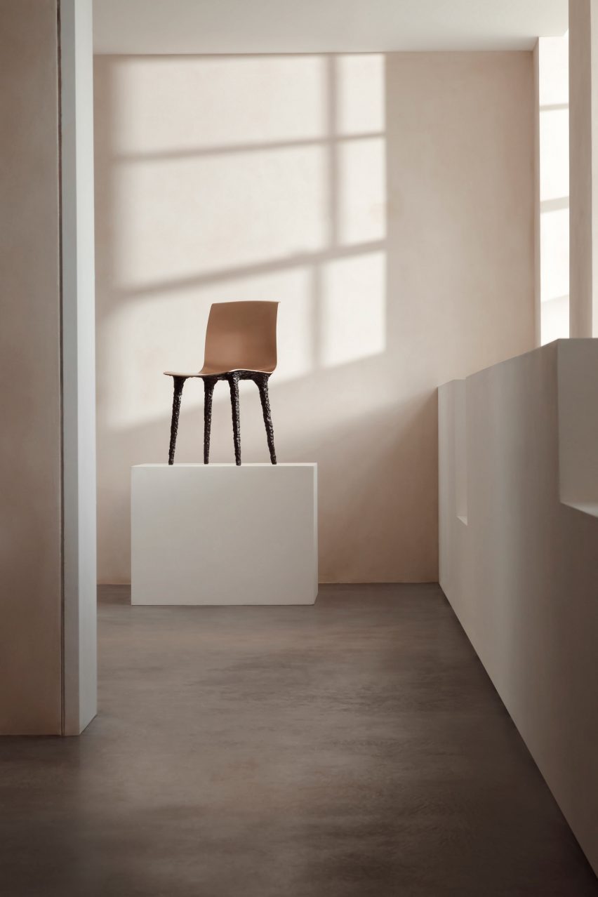 Yaawa dining chair by David Adjaye at Ladbroke Hall