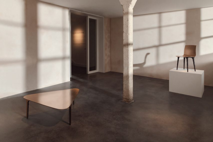 Yaawa furniture by David Adjaye for Carpenters Workshop Gallery