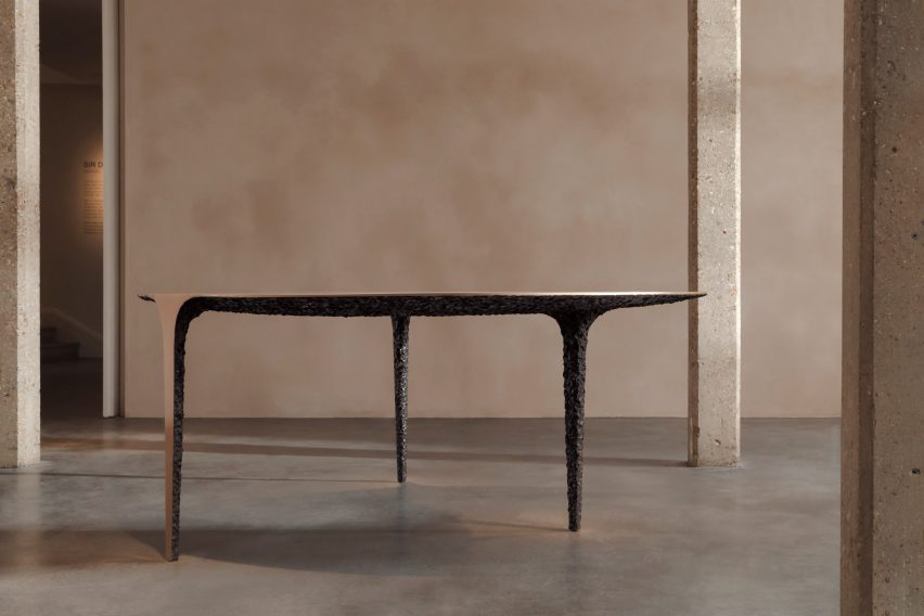 Yaawa table by David Adjaye for Carpenters Workshop Gallery