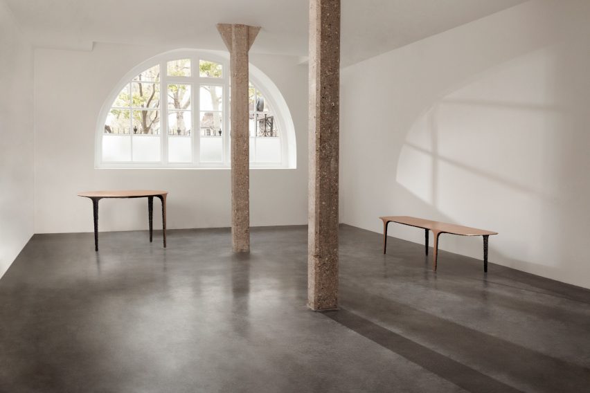 Yaawa furniture by David Adjaye at Ladbroke Hall