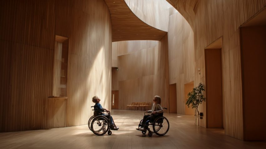 an image of two people in wheelchairs