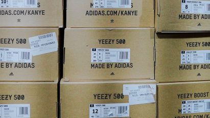 Unsold Yeezy shoes
