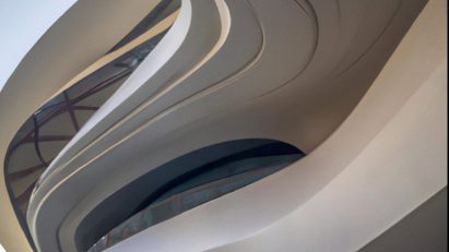 ZHA curved balconies designed with DALL-E
