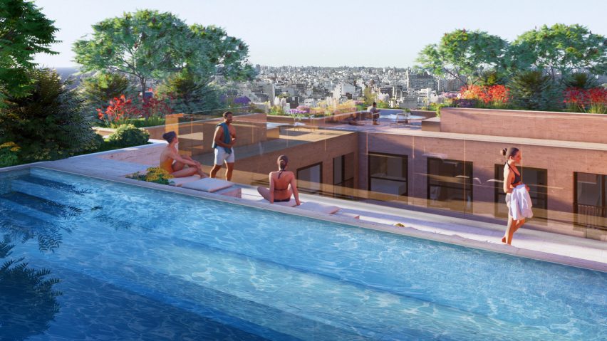 Exterior of Ziel by MVRDV