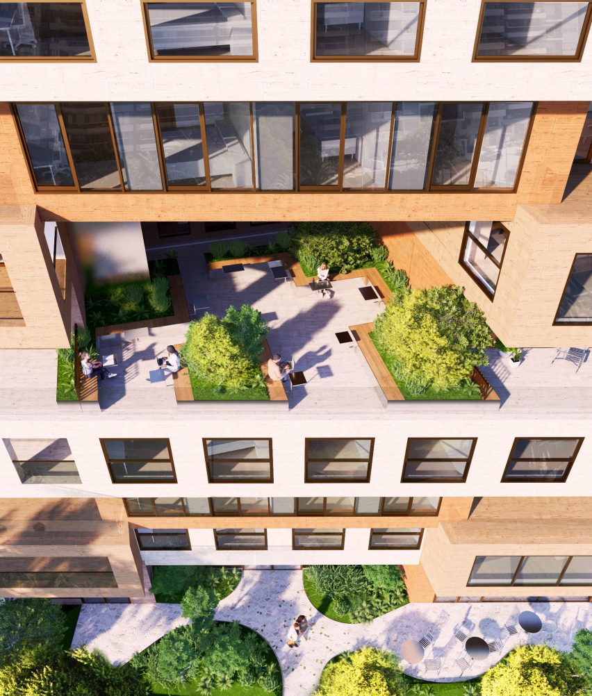 Exterior of Ziel by MVRDV