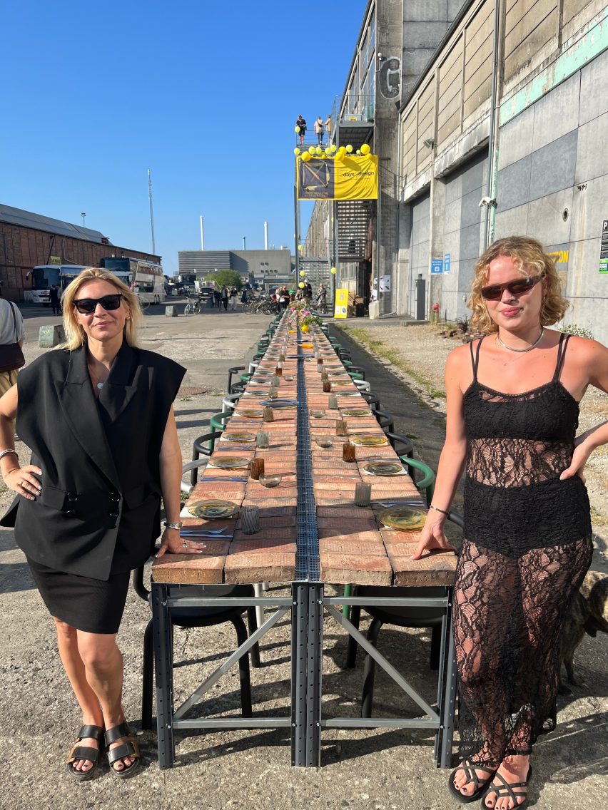 Spacon & X co-founder Nikoline Tyrup and designer Mai Rodtnes