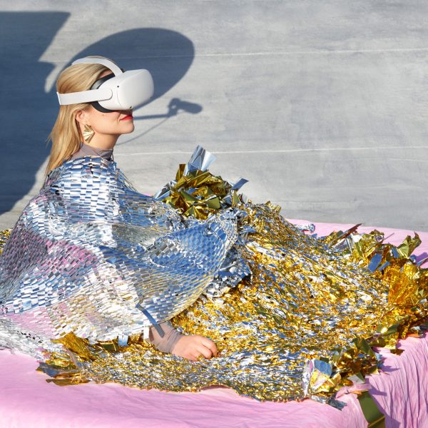 Annabelle Schneider creates immersive VR installation with touch-reactive fabrics