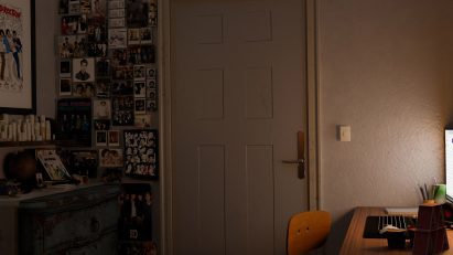Photograph of a bedroom
