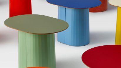 Collection of colourful stools