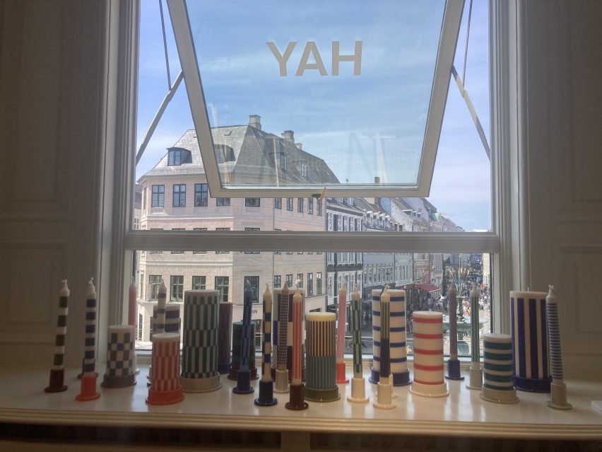 HAY candles in new colour ways cajsa carlson