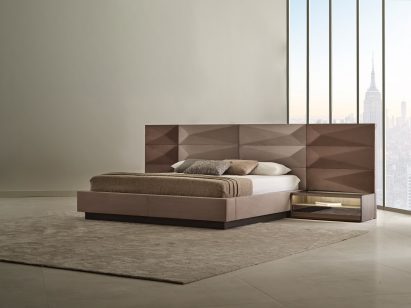 Bed in Lazzoni's showroom