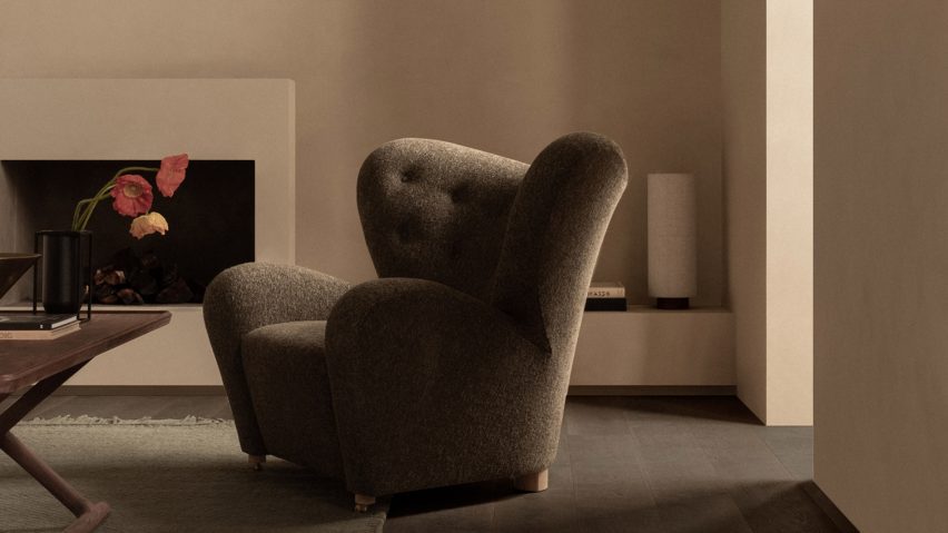 Chair in showroom