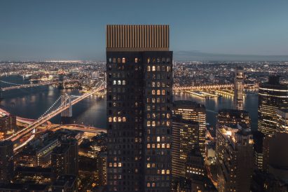 130 William at night