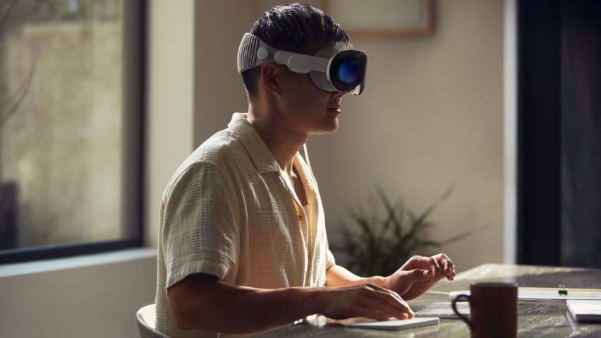 Apple Vision Pro headset