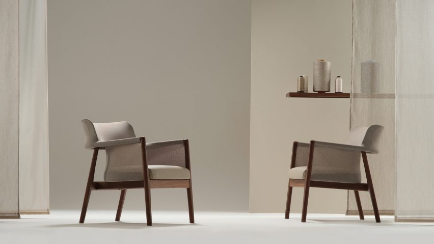 Aran lounge chair by Morgan
