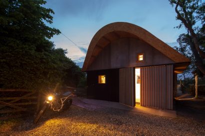 Barn-like art gallery in the UK
