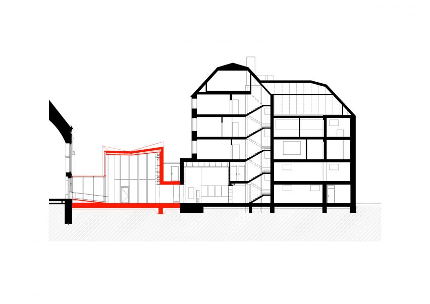 Section of Cerveny Kostel