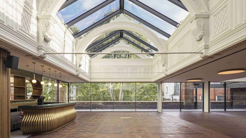 refurbished BAFTA headquarters by Benedetti Architects