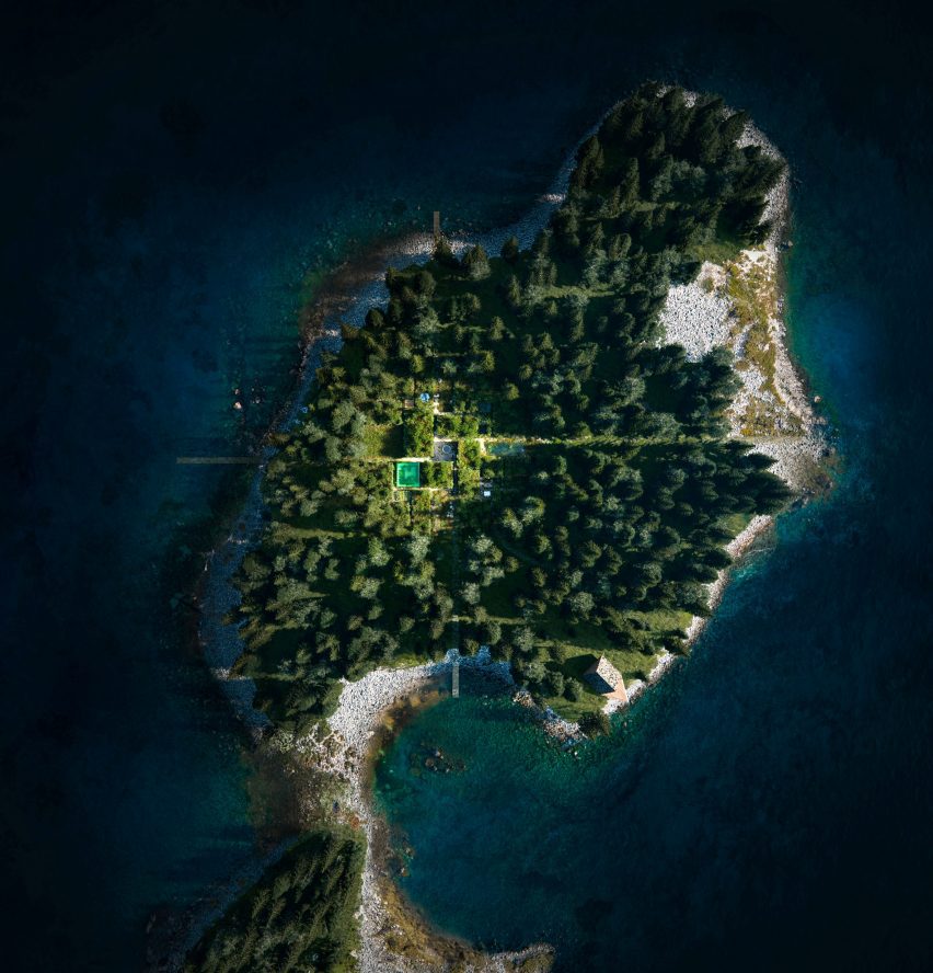 Bjarke Ingles designs Vollebak Island to demonstrate "philosophy of hedonistic sustainability"