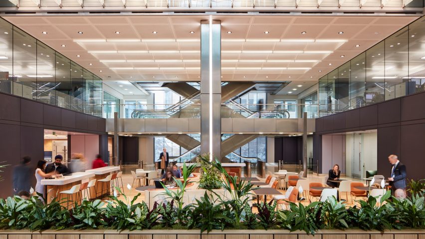 Interior of 30 Fenchurch