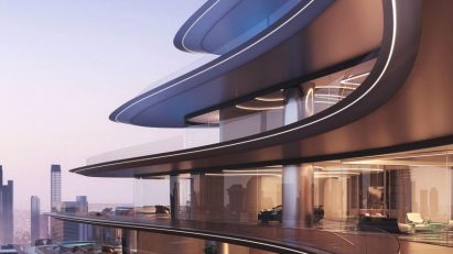 Bugatti skyscraper in Dubai