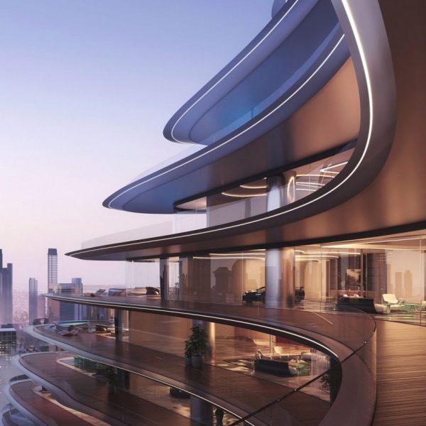 Bugatti skyscraper in Dubai