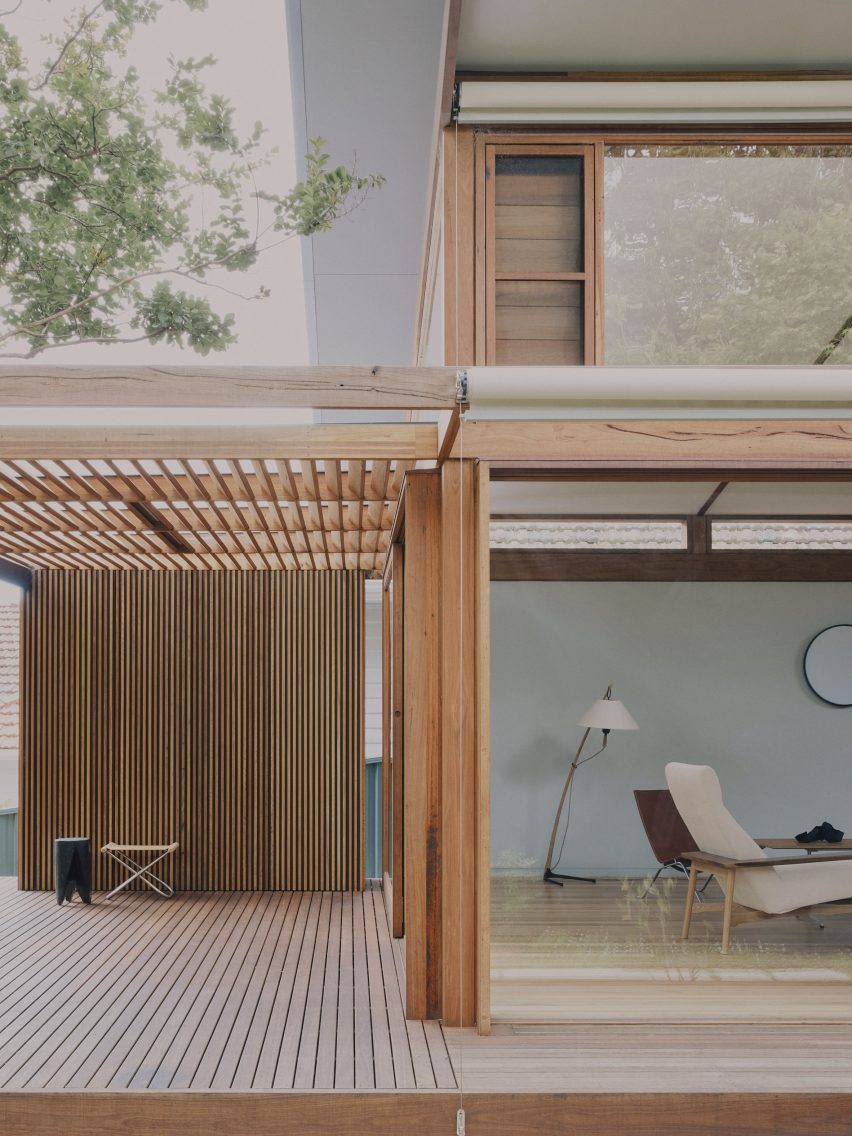 Exterior of Butterfly House in Australia by Dane Taylor Design