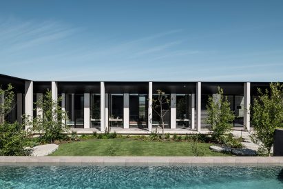 Verandah alongside pool