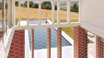 Image of a home with a pergola
