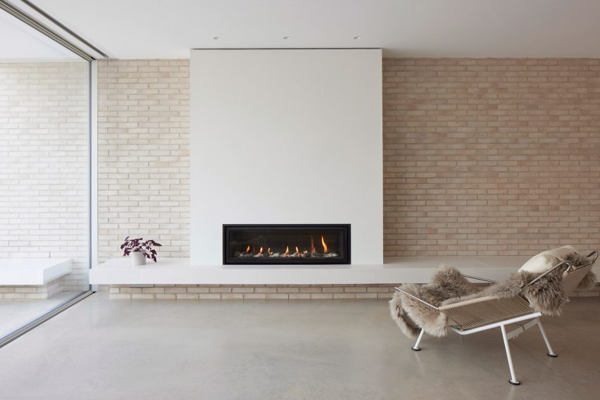 Interior of Case House by Ström Architects