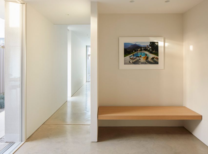 Interior of Case House by Ström Architects