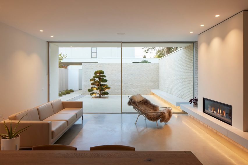 Interior of Case House by Ström Architects