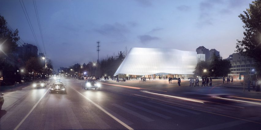 China Philharmonic Concert Hall by MAD